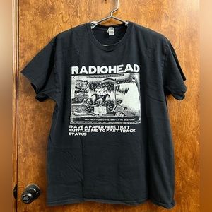 RADIOHEAD black tee